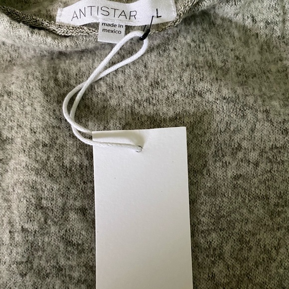 Antistar grey crop sweater NWT - Picture 3 of 4